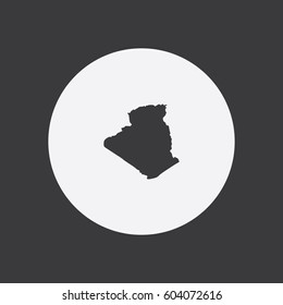 Map of Algeria Vector Illustration

