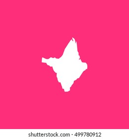 Map of Amapa Vector Illustration