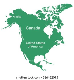 map of america