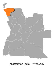 Map - Angola, Zaire