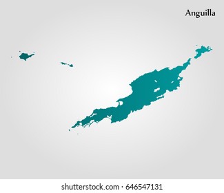 Map of Anguilla