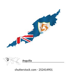 Anguilla Island Flag Images Stock Photos Vectors Shutterstock