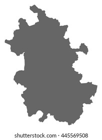 Map - Anhui (China)