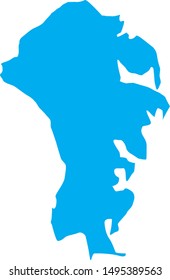 map of anne arundel  County in state of Maryland