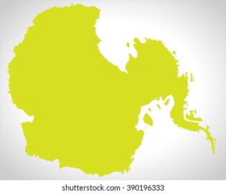 Map Of Antarctica