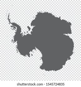 map of Antarctica on white background