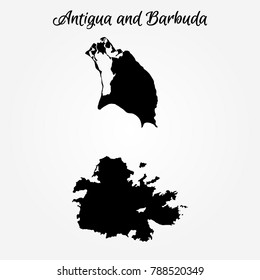 Map of Antigua and Barbuda