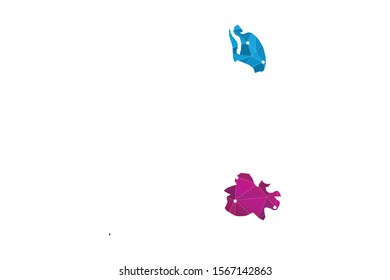 Map of antigua and barbuda with borders as scribble