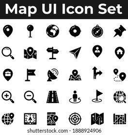 Map app and web ui icons