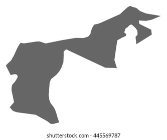 Map - Appenzell Ausserrhoden (Swizerland)