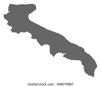 Map - Apulia (Italy)