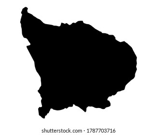 Map of Apurimac on white