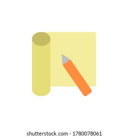 Map, architecture icon. Simple color vector elements of knowledge icons for ui and ux, website or mobile application