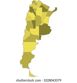 map of argentina