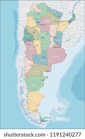 Map of Argentina