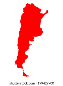Map of Argentina