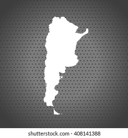 map of Argentina