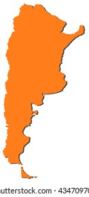 Map - Argentina