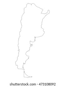 Map of Argentina