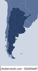 Map - Argentina