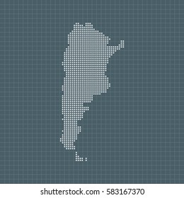 map of Argentina