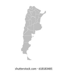 map of Argentina