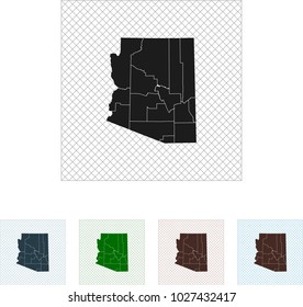 map of Arizona