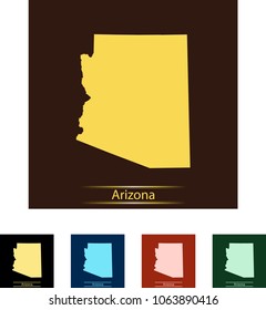 map of Arizona