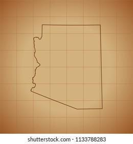 map of Arizona