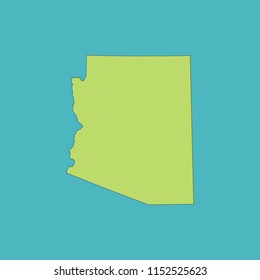 map of Arizona