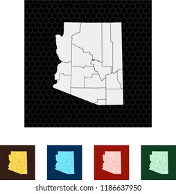 map of Arizona