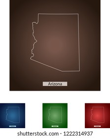map of Arizona