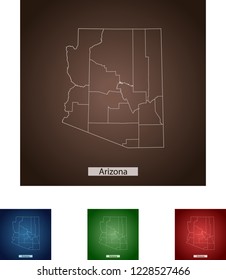 map of Arizona