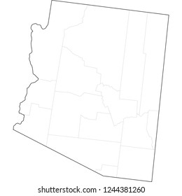 map of arizona