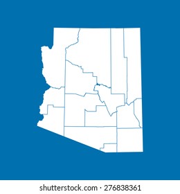 map of Arizona