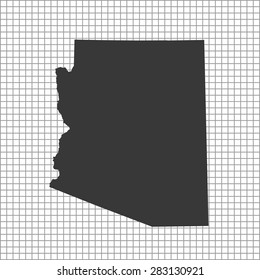 map of Arizona