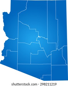 map of Arizona