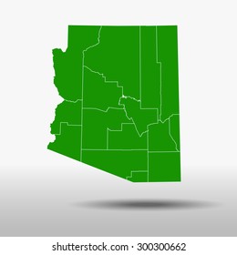 map of Arizona