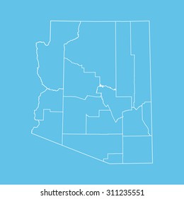 map of Arizona