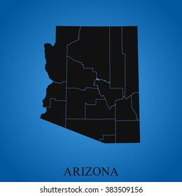 map of Arizona