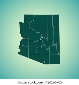 map of Arizona