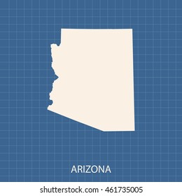 map of Arizona