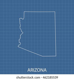 map of Arizona