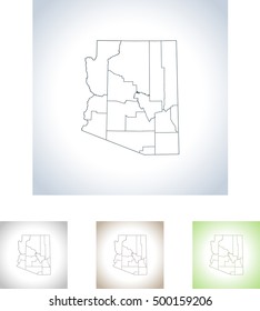 map of Arizona
