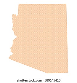 map of Arizona