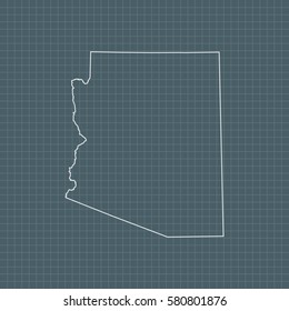 map of Arizona