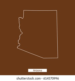 map of Arizona