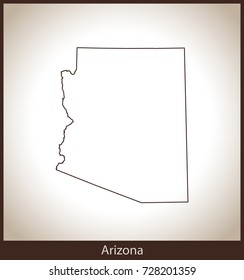 map of Arizona