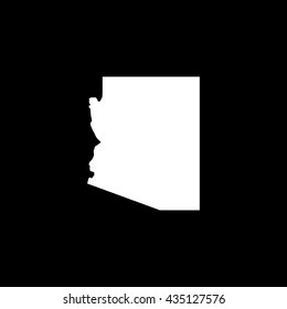 Map of Arizona Vector Illustration