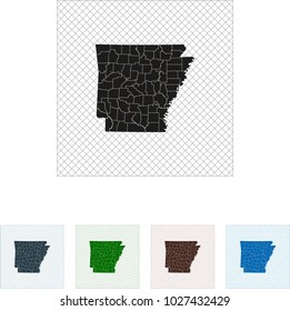 map of Arkansas